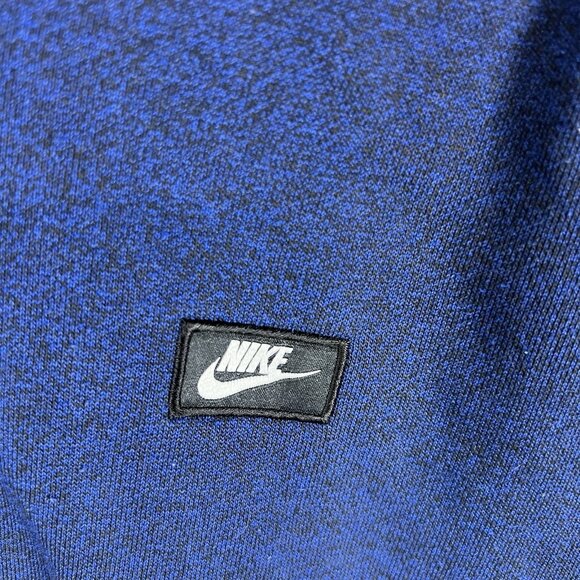 Nike Hoodie‎ Sweatshirt Mens Large Blue Hooded Zip Up Jacket Athletic Casual - Picture 4 of 10